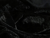 Black Crushed Velour